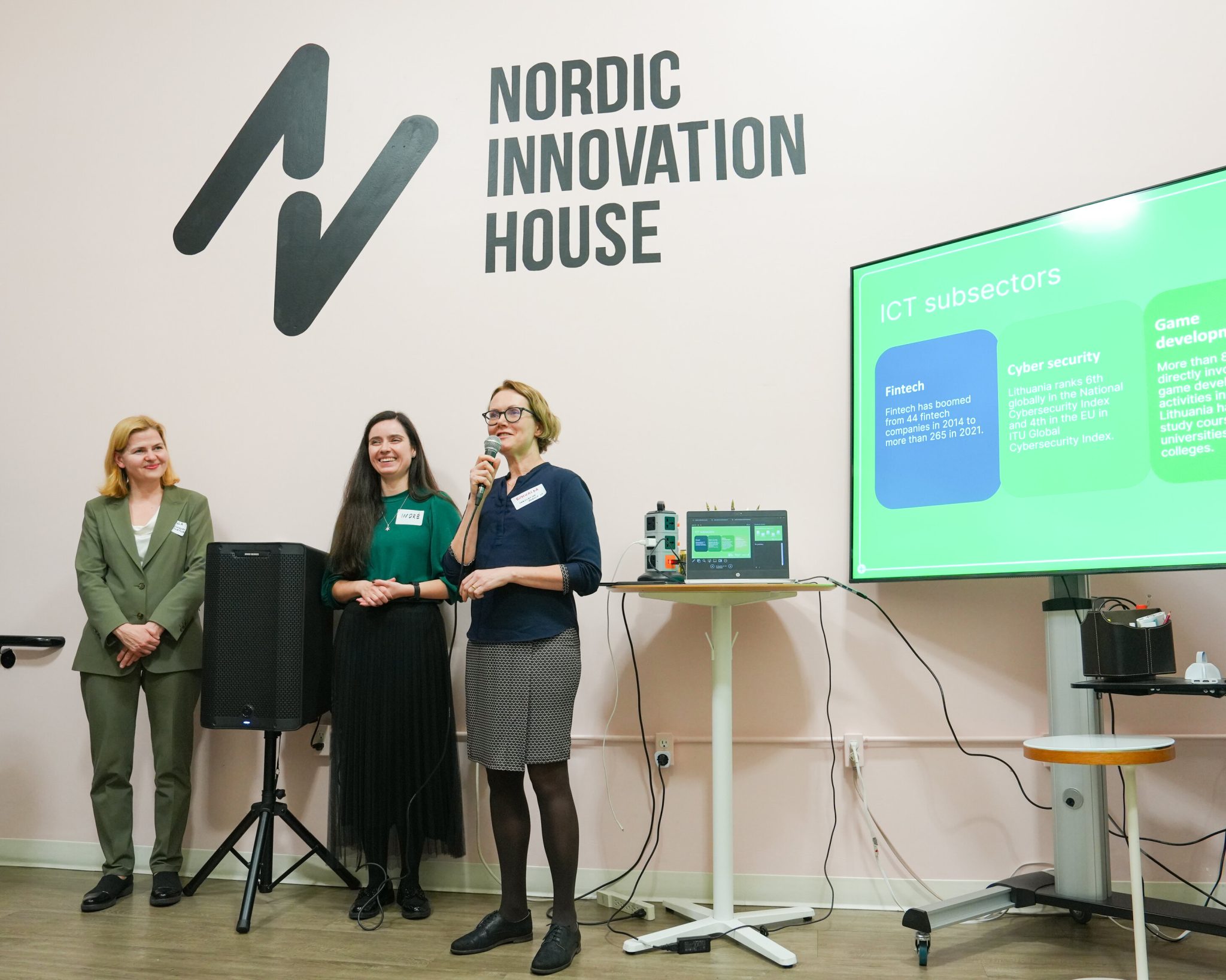 InnoHub Lithuania bendruomenės susitikimo aplinka